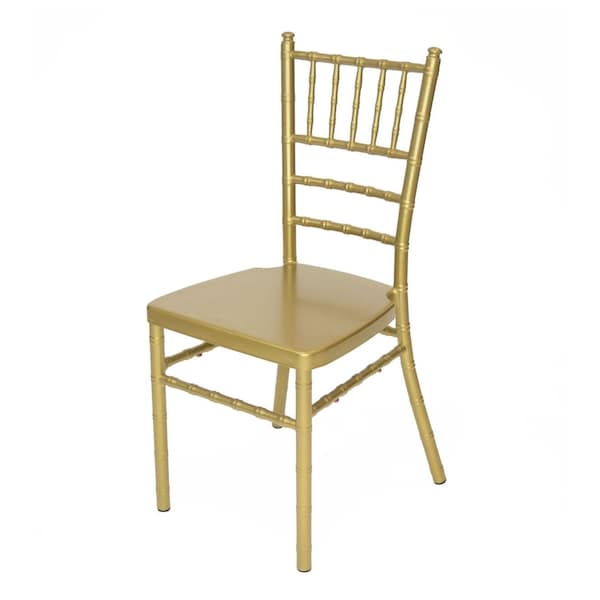 Atlas Commercial Products Aluminum Chiavari Chair, Gold - ACC25GLD