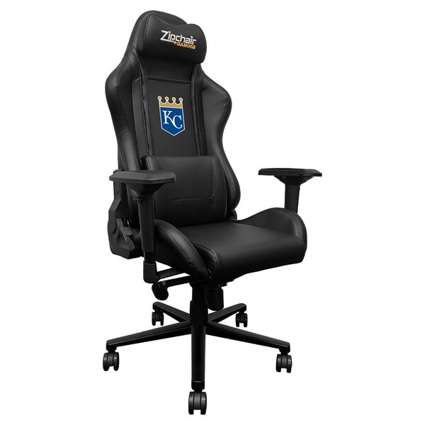 Dreamseat Xpression Pro Gaming Chair with Kansas City Royals Logo with Primary Logo - XZXPPRO032-PSMLB21023A