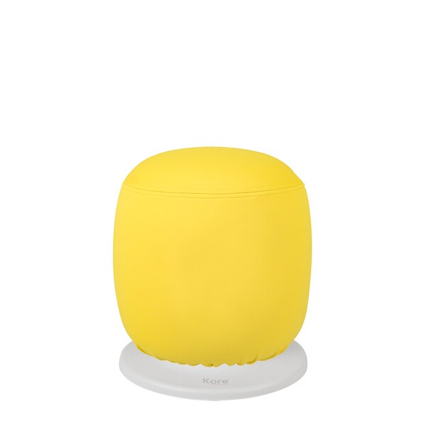 Kore Design Kids Adjustable Pivot Stool, Small, 13in. to 17in., Yellow - KDAP-2024WK