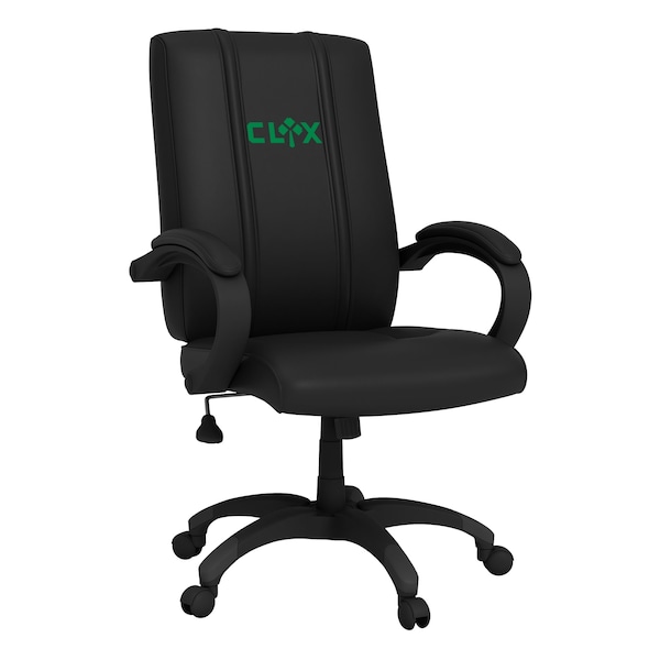 Dreamseat Office Chair 1000 with Celtics Crossover Gaming Wordmark Green Logo - XZOC1000-PSNBA32111