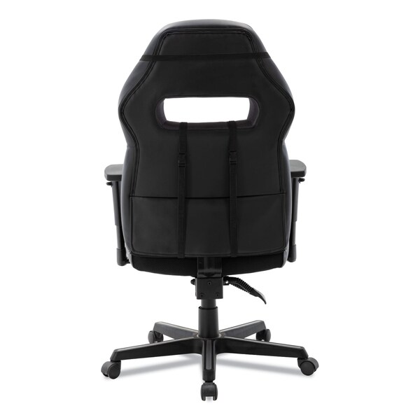 Alera Racing Style Ergonomic Gaming Chair, Supports 275 lb, 15.91" to 19.8" Seat Height, Black/Gray - BT51593GY