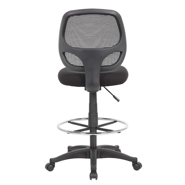Boss Office Products Commercial Grade Mesh Drafting Chair - Armless - B16605