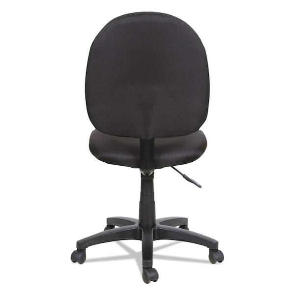 Alera Acrylic Task Chair, 17-1/4" to 22-1/2", No Arms, Black - ALEVT48FA10B