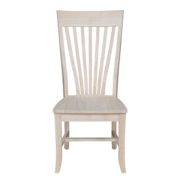 International Concepts Amanda Chairs, Set of 2, Ready to Finish - C-58P