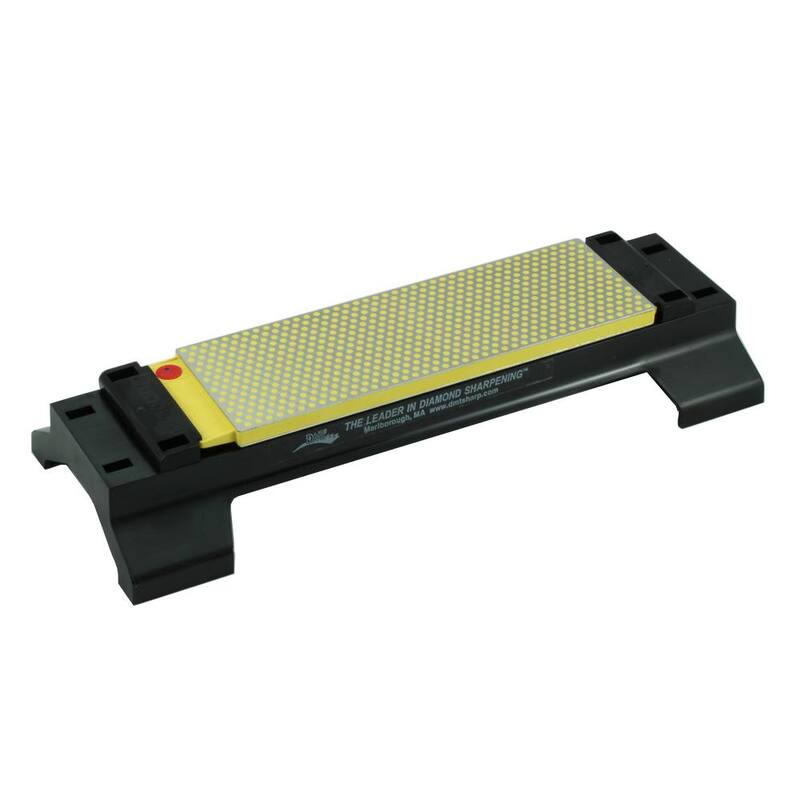 DMT 8 in. Fine/Coarse DuoSharp Bench Stone with Base - W8FC-WB