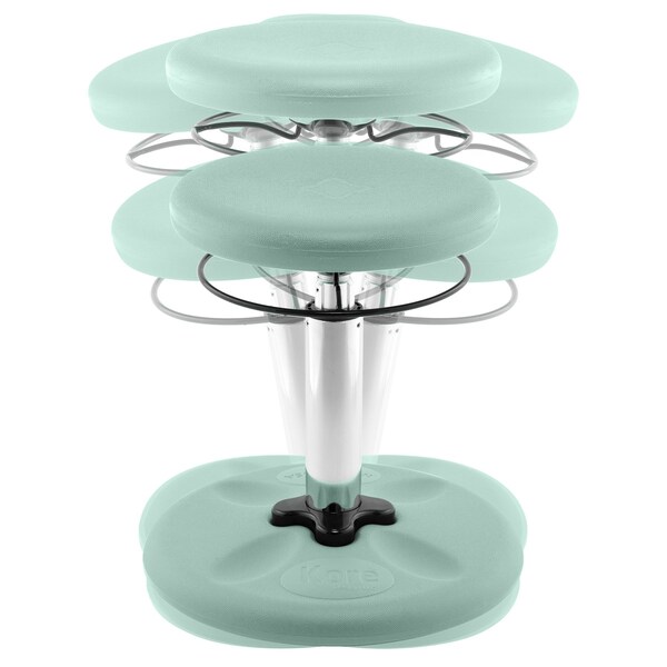 Kore Design Kids Adjustable Standard Wobble Chair 14-19in., Teal - KOR3111