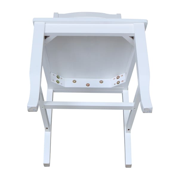 International Concepts Seaside Chairs, Set of 2, White - C08-45P