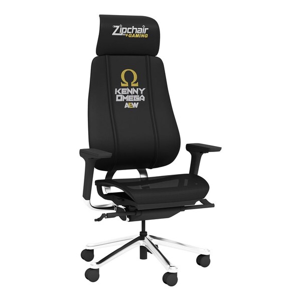 Dreamseat PhantomX Mesh Gaming Chair with AEW Kenny Omega Logo - DSPHGMCHRBKJCKT-PSAEW0012A