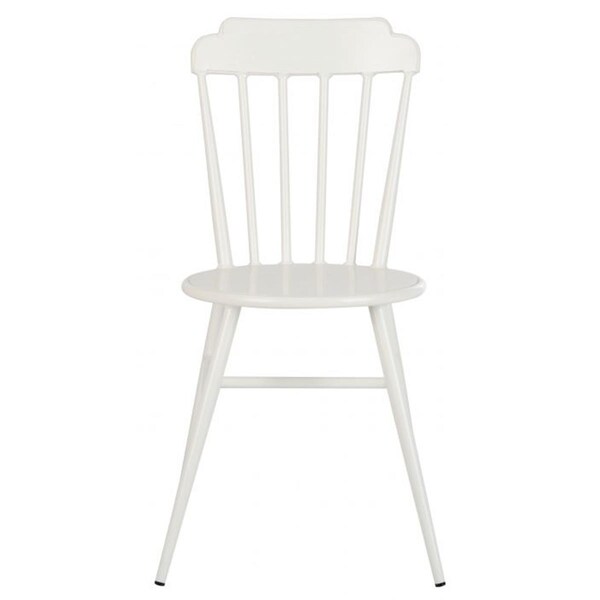 Safavieh Broderick Side Chair, Matte White, 2PK - PAT3004A-SET2