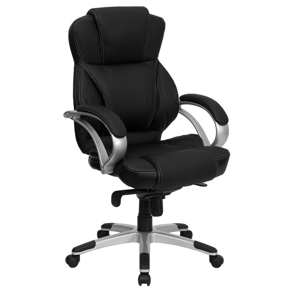 Flash Furniture High Back Exec Contemp Swivel Chair, Blk - H-9626L-2-GG