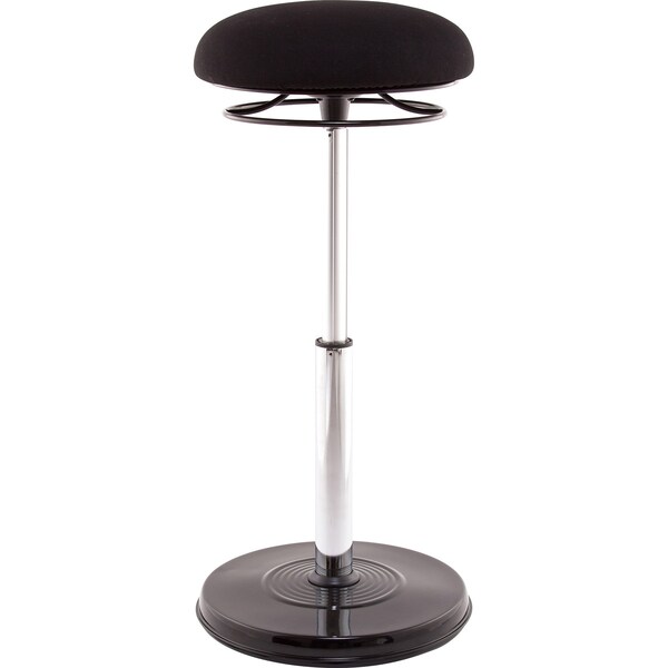 Kore Design Office PLUS Sit-Stand Adjustable Chair, 21.5-32in., Black - KOR1500