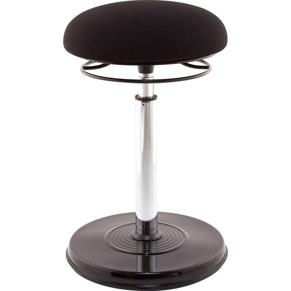 Kore Design Office PLUS Sit-Stand Adjustable Chair, 21.5-32in., Black - KOR1500