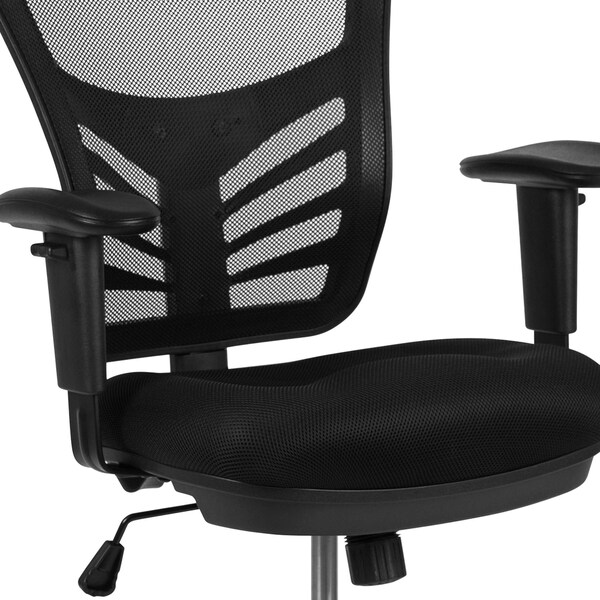 Flash Furniture Black Draft Chair, Black Frame - HL-0001-1CBLACK-GG