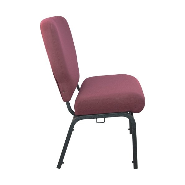 Flash Furniture Advantage Signature Elite Maroon Church Chair, 20" Wide - PCRCB-104