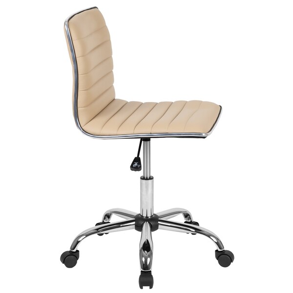Flash Furniture Vinyl Office Chair, Tan - DS-512B-TAN-GG