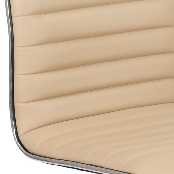 Flash Furniture Vinyl Office Chair, Tan - DS-512B-TAN-GG