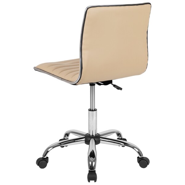 Flash Furniture Vinyl Office Chair, Tan - DS-512B-TAN-GG
