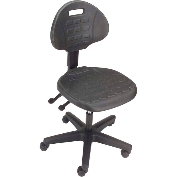 Global Industrial Puncture Proof Ergonomic Chair, Polyurethane Seat and Back - 250628