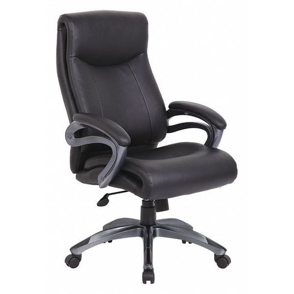Zoro Select Executive Chair, High Back, Leather Seat - 452R19