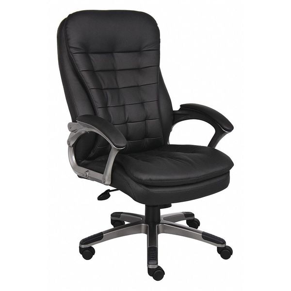 Zoro Select Executive Chair, Pillow Top, Vinyl Seat - 452R18