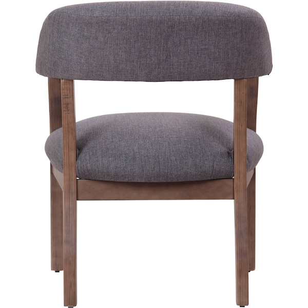 Boss Modern Chair, 24 in W 26" L 31" H, Fixed - B9540DW-SG