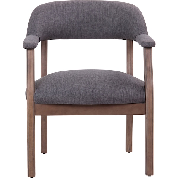 Boss Modern Chair, 24 in W 26" L 31" H, Fixed - B9540DW-SG