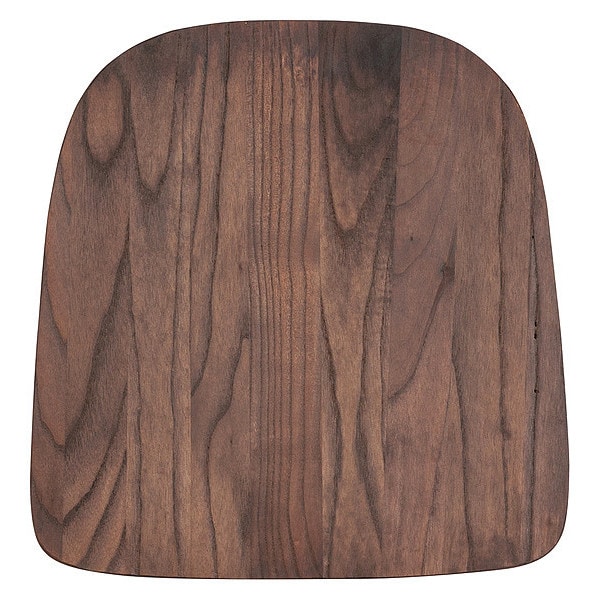 Flash Furniture Chair Seat, Rustic Walnut, Metal - CH-31230M1D-GG