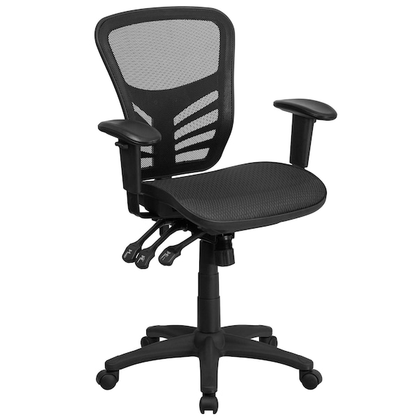 Flash Furniture Executive Chair, Black Seat, Mesh Back - HL-0001T-GG