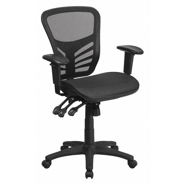 Flash Furniture Executive Chair, Black Seat, Mesh Back - HL-0001T-GG