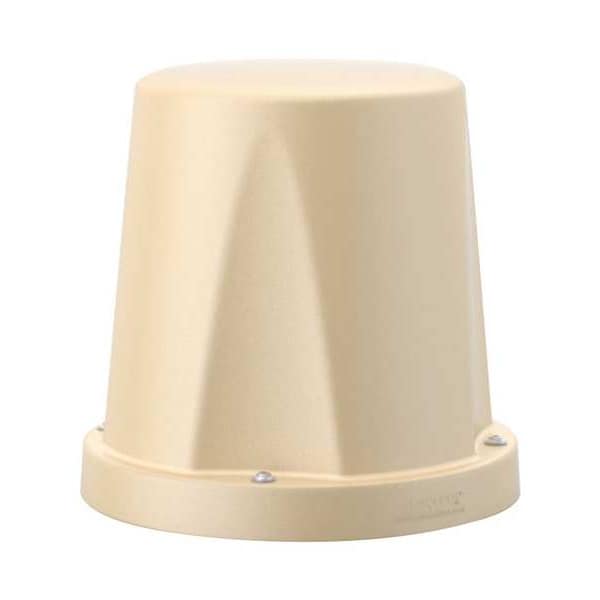 Cortech Stool, Sand Seat, 16 1/2 in W 16 1/2 in L 15 1/2 in H, Polyethylene Seat - 7901SD