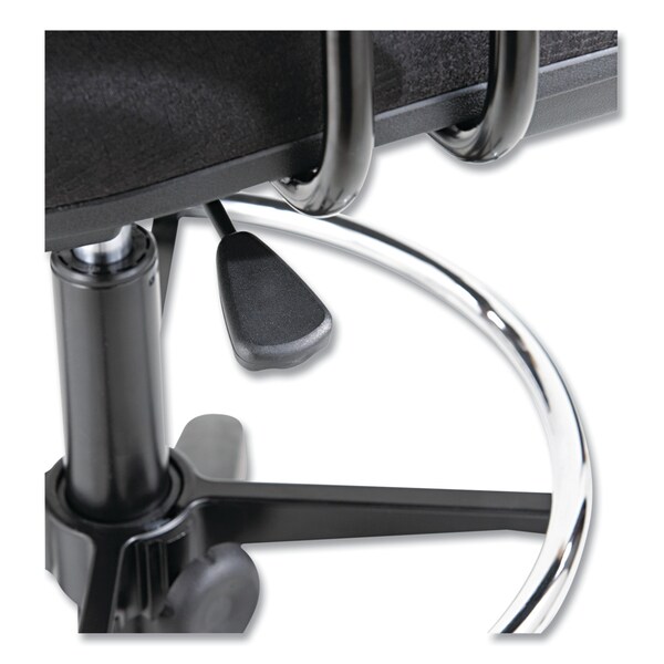 Alera Drafting Chairs, Acrylic, 24" to 34-1/2" Height, No Arms, Black - ALEIN4611