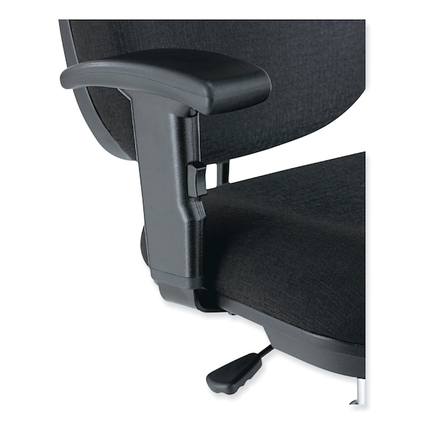 Alera Drafting Chairs, Acrylic, 24" to 34-1/2" Height, No Arms, Black - ALEIN4611