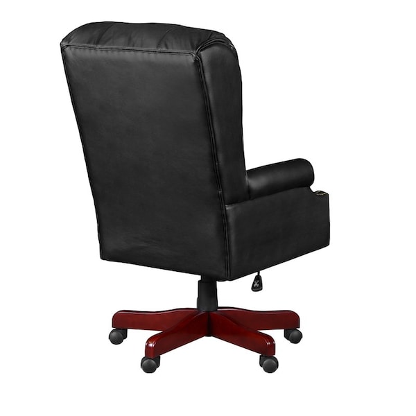 Regency Executive Chair, Series Executive Leather Upholstery Black - 9099LBK