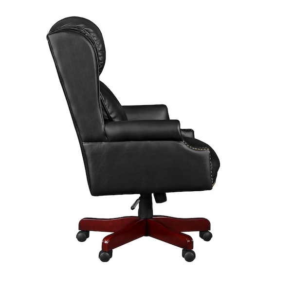 Regency Executive Chair, Series Executive Leather Upholstery Black - 9099LBK