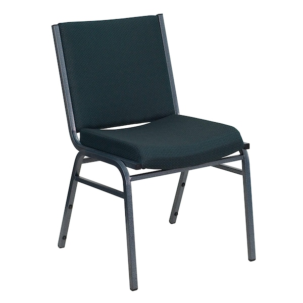 Flash Furniture Fabric Stack Chair, Green - XU-60153-GN-GG