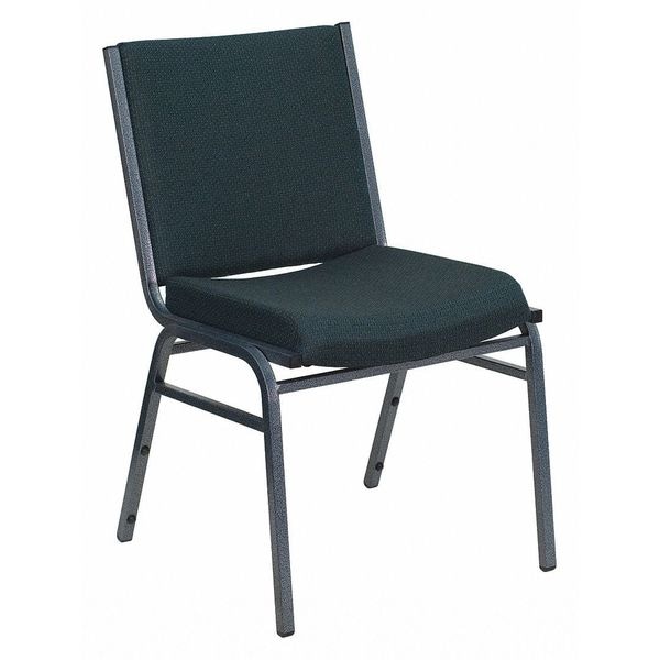 Flash Furniture Fabric Stack Chair, Green - XU-60153-GN-GG