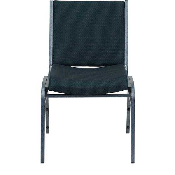 Flash Furniture Fabric Stack Chair, Green - XU-60153-GN-GG