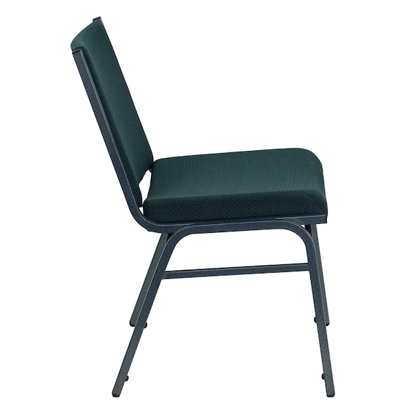 Flash Furniture Fabric Stack Chair, Green - XU-60153-GN-GG