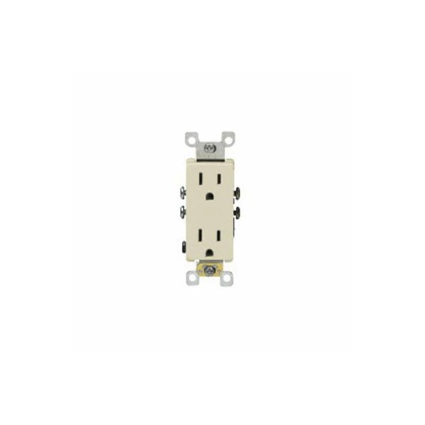 Leviton Electrical Receptacles 5-15R Resi Dec Recep Brown - 5325-S