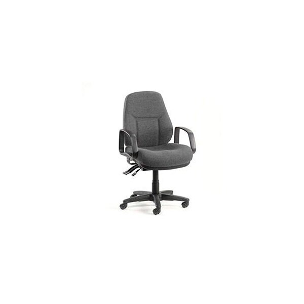 Global Industrial Low Back Executive Chair, Gray - 516148GY