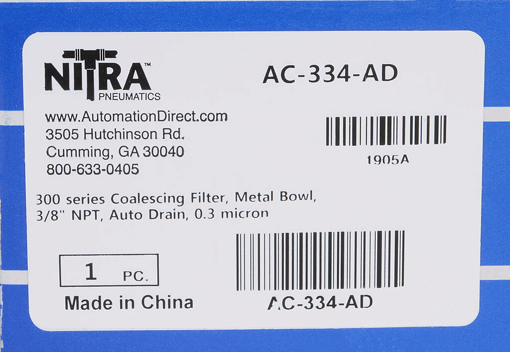 NITRA AC-334-AD - EZControles