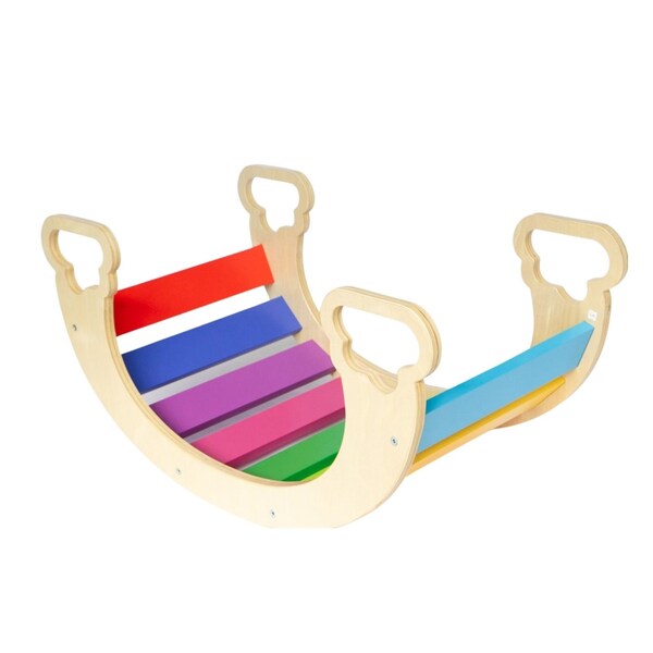 Bintiva Wooden Childrens Rocker for Toddlers - SC-WDROKR-STD-BT