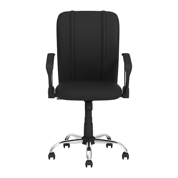 Dreamseat Curve Task Chair with Baltimore Ravens Secondary Logo - XZOCCURVE-PSNFL20011