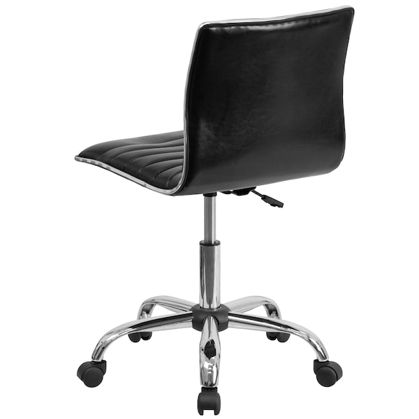 Flash Furniture Contemporary Chair, 18" to 23", Black - DS-512B-BK-GG