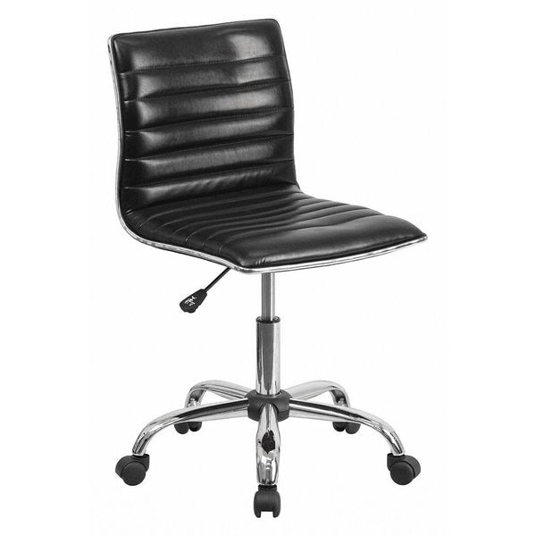 Flash Furniture Contemporary Chair, 18" to 23", Black - DS-512B-BK-GG