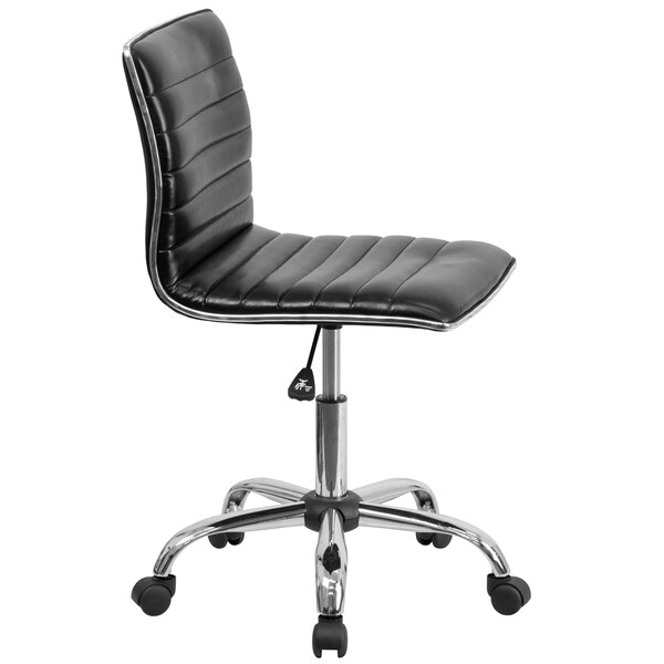 Flash Furniture Contemporary Chair, 18" to 23", Black - DS-512B-BK-GG
