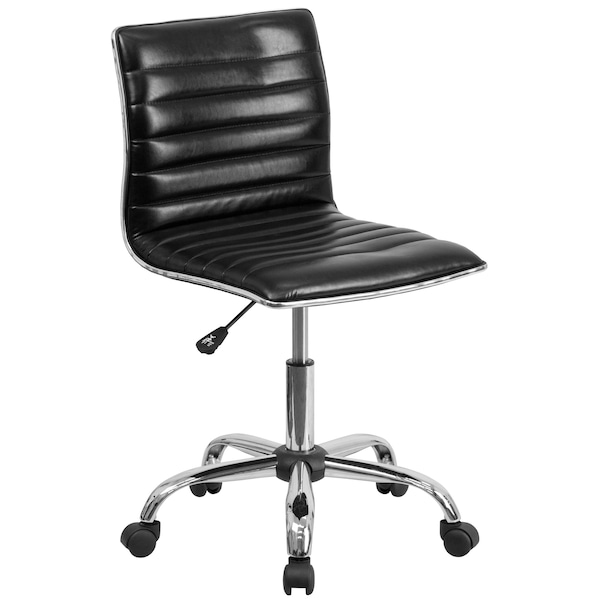 Flash Furniture Contemporary Chair, 18" to 23", Black - DS-512B-BK-GG
