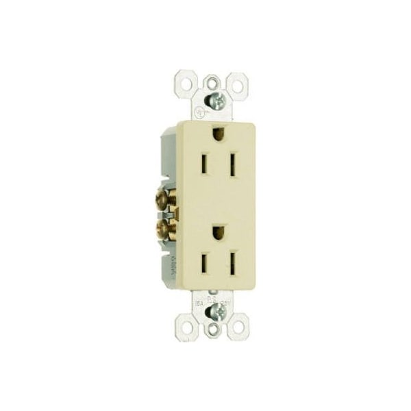 Pass & Seymour 15A IVY 2P Deco Outlet - 885ICC21