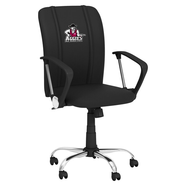 Dreamseat Curve Task Chair with New Mexico State Aggies Logo - XZOCCURVE-PSCOL13350