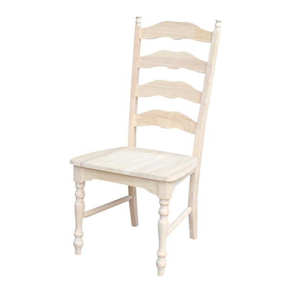 Whitewood Industries Chairs, Wood Back, 42.1 W 22.6 H - C-2170P